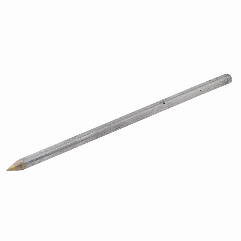 1 buah pena penulis pemotong ubin kaca, spidol pemotong kayu Pensil alat kerja tangan kaca pemotong ubin alat konstruksi 141mm