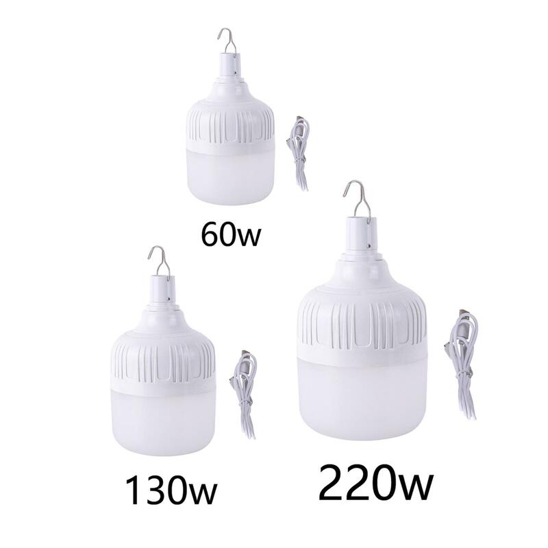 USB LED Glühbirne Camping Lampe weiß zum Angeln Nacht markt Stände Terrasse