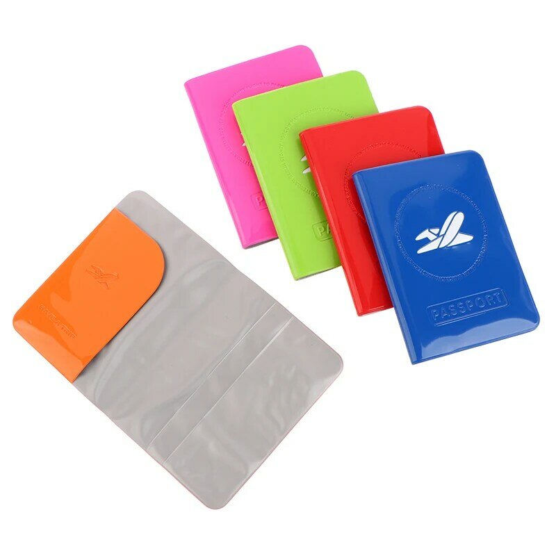 Travel Accessories Airplane Waterproof Passport Holder Multifunctional Travel Storage Bag For PVC Travel Passport Holder