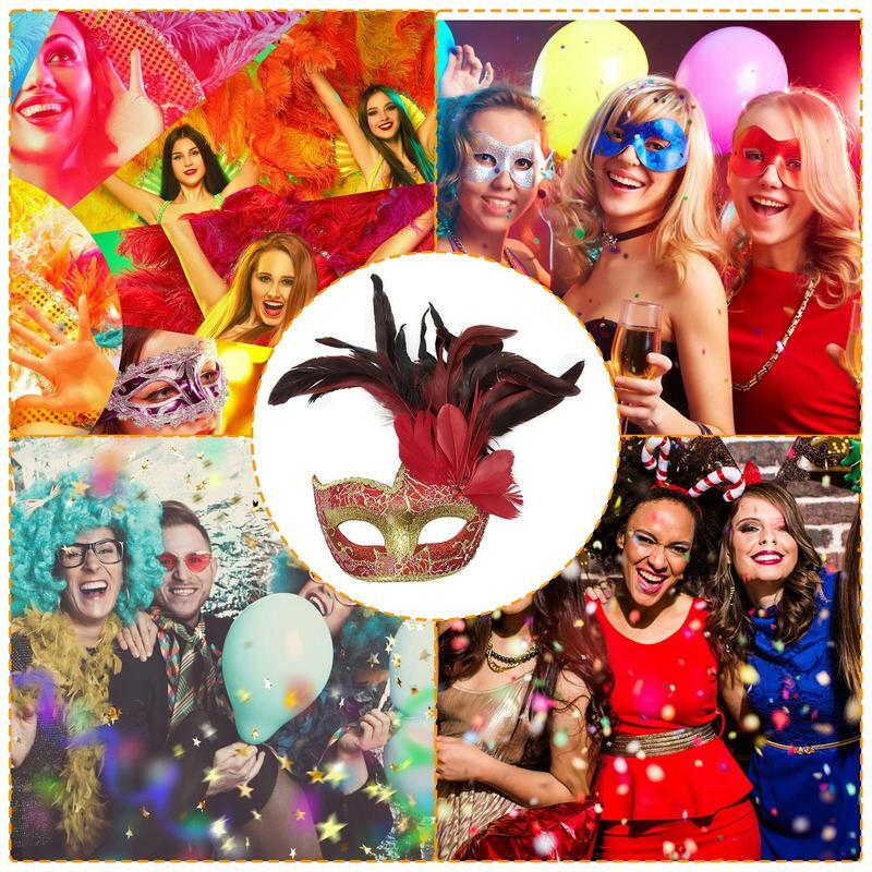 Mardi Gras Face Cover Halloween Face Cover Carnival Halloween Facial Cover For Masquerade Face Cover For Cosplay