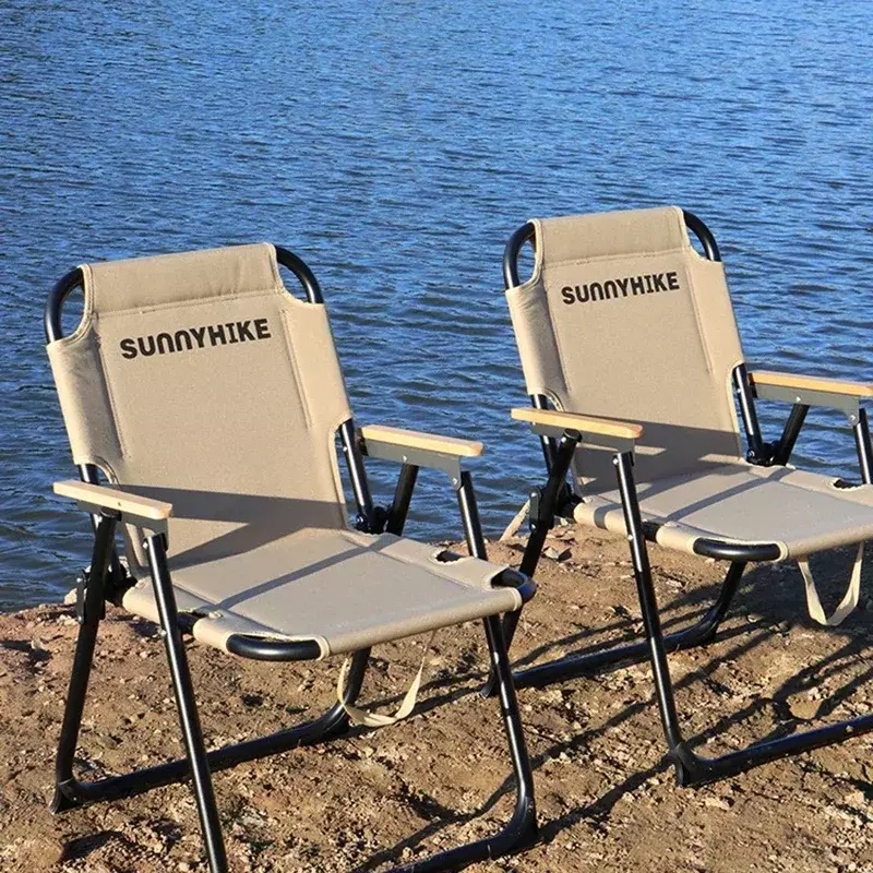 Atualizado portátil Folding Camping Chair, tecido Oxford, piquenique, espreguiçadeira, viagens modernas, praia, sol, mobília ao ar livre