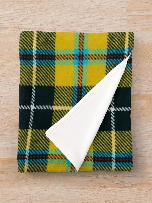 Manta de tartán de Cornish, edredón de peluches, mantas de regalo personalizadas de lujo St