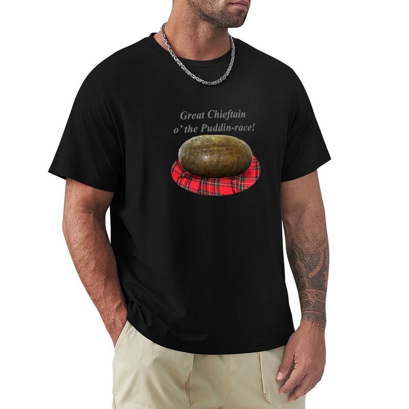 Grote Hoofdman T-Shirt Zwarten Customizeds Sneldrogende Schattige Tops Mannen T-Shirts