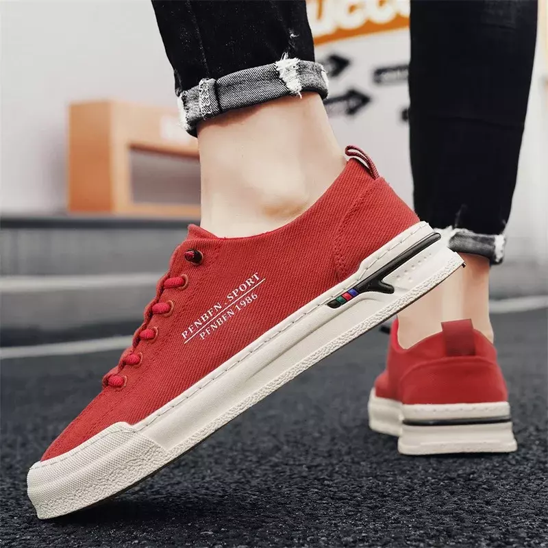 2024 Outdoor New Casual Shoes Men Sneakers Canvas Shoes Walking Shoe Loafers Comfortable Male Footwear tenis hombres Size  39-44