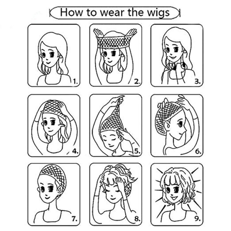 Modne Gradient krótkie syntetyczne peruka z grzywką Pixie bezklejowe włosy dla kobiety gotowe do noszenia Perruque Livraison Gratuit