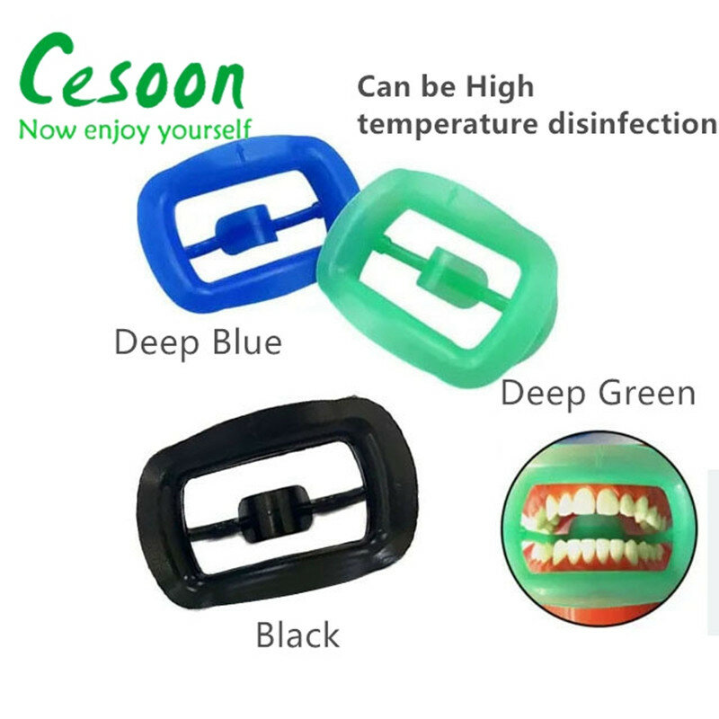 3Pcs Mouth Opener Dental Intraoral Lip Cheek Retractor Soft Silicone O Type Expander Tray Teeth Orthodontic Oral Care Whitening