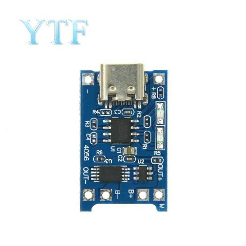 18650 lithium battery 3.7V 3.6V 4.2V lithium battery charging board module 1A overshoot and over discharge protection for tP4056