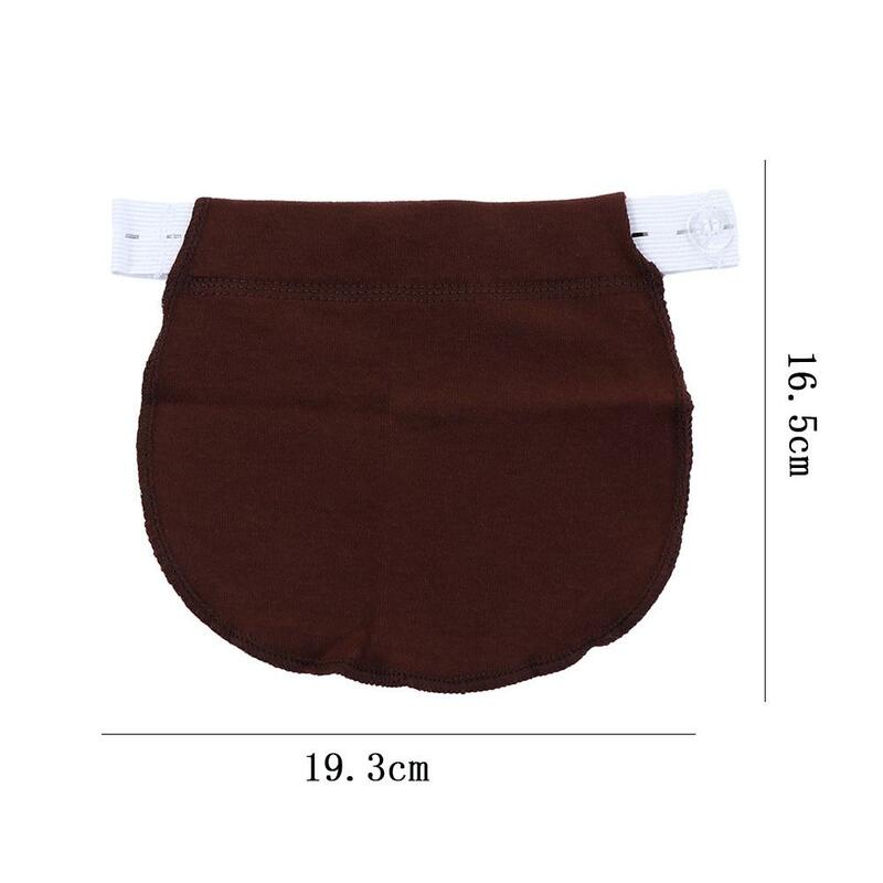 Sabuk perpanjang pendukung kehamilan, aksesori celana perpanjangan pinggang ibu hamil kain perpanjang pinggang