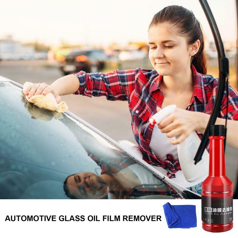 Rimozione della pellicola dell'olio per vetri rimozione della pellicola dell'olio per vetri pulizia profonda per vetri oscurati e Non colorati detergente per pellicole dell'olio per parabrezza dell'auto