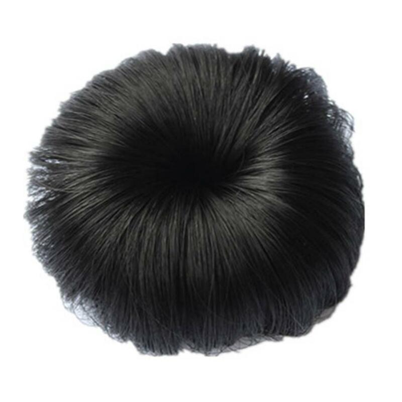 Synthetic Hair Bun Extensions Messy Curly Elastic Hair Scrunchies Hairpieces Synthetic Chignon Donut Updo Hair Pieces for girls