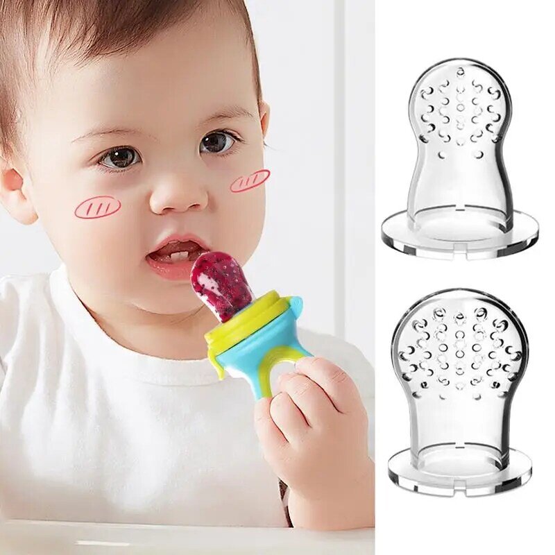 Food Pacifier For Babies Silicone Baby Fruit & Food Feeder Pacifier Toddler Teething Toy For Baby Ages 3-6 Months Silicone