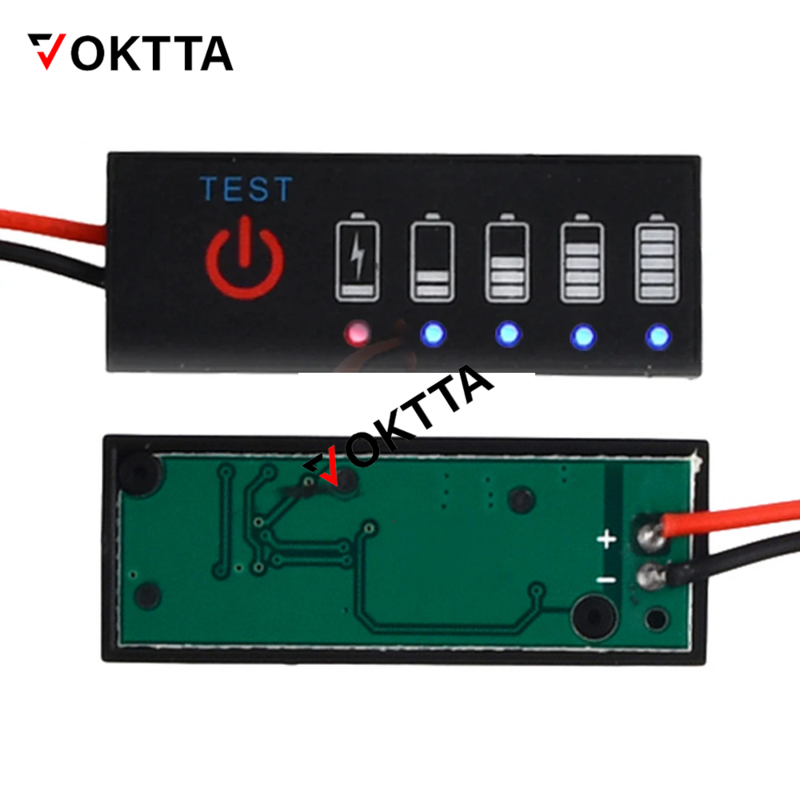 1-7S batteria al litio Li-po Li-ion Test di capacità indicatore di livello di potenza scheda Display di alimentazione Tester LED di carica per strumento elettrico