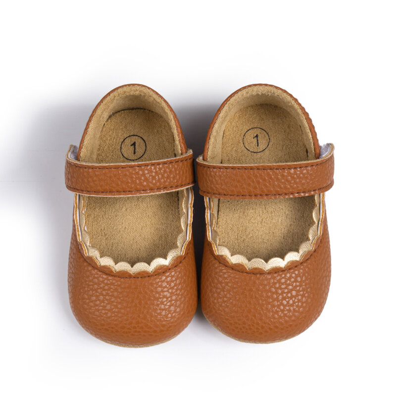 أحذية برنسيس للأطفال البنات لربيع الخريف أحذية بنعل ناعم غير قابلة للانزلاق أحذية لطيفة للرضع أحذية مشوا لأول مرة أحذية حديثي الولادة واحدة