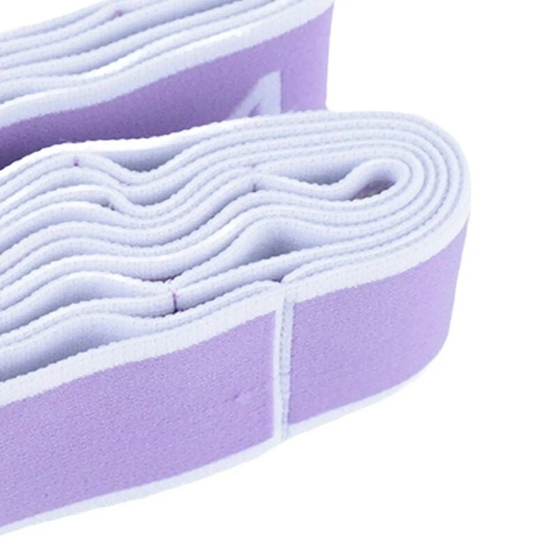 Yoga ausiliario Stretching Belt Fitness Training multiuso Multi Loop Resistance Band Stretch Band per adulti Beginner Dance