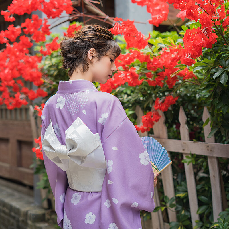 Kimono giapponese Cummerbunds abito da donna accessorio bella farfalla Yukata cinturini Cosplay Wear stile Vintage