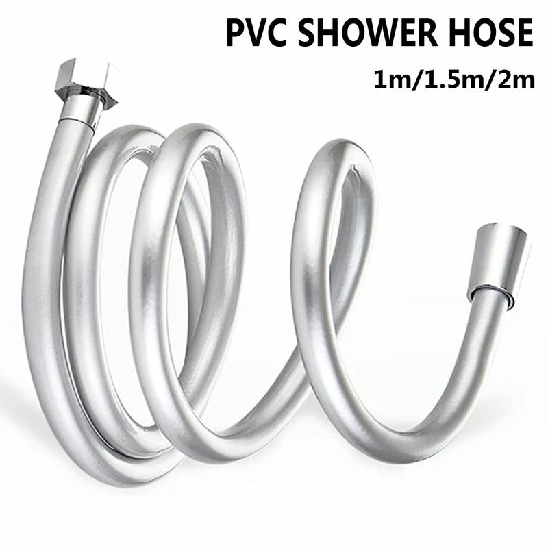 Flexible Bidet Pipe Anti Winding PVC Handheld Shower Hose Explosion-proof Shower Tube
