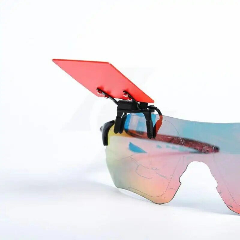 Cegador de ojos especial para tiro con arco, Clips de escudo de tiro al lado de las gafas o visera, no incluidos, diferentes tamaños y colores, 1 unidad