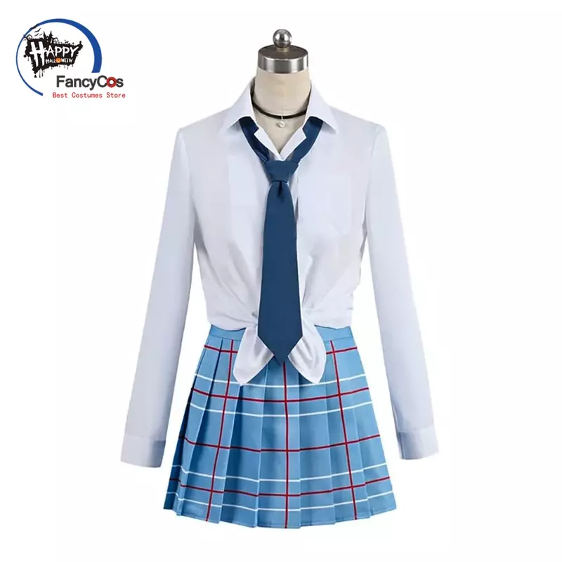 Anime Marin Kitagawa Cosplay My Dress Up Darling Costume Cosplay JK School Uniform Skirt outfit Halloween Carnival Suit