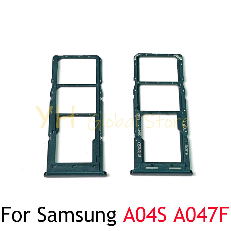 For Samsung Galaxy A04 A045F / A04S A047F / A04E A042F Sim Card Slot Tray Holder Sim Card Repair Parts