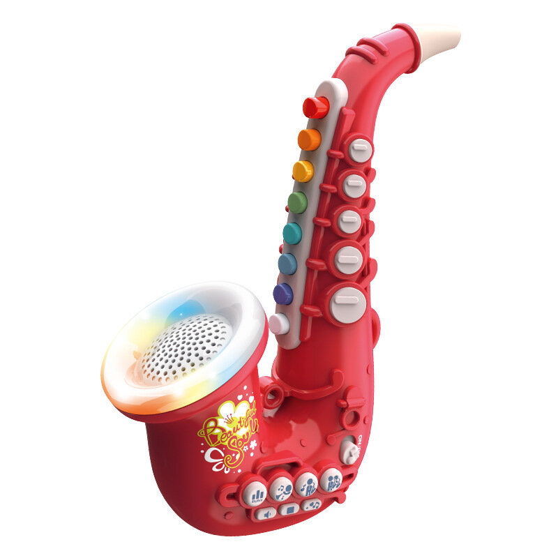 Детская маленькая игрушка-саксофон Yy, музыкальный инструмент, флейта для раннего развития