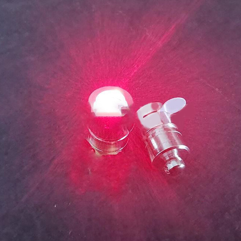 ไฟแอลอีดีขนาดเล็กแบบ DIY มีปุ่มสำหรับตกแต่งดวงไฟขนาดเล็กมีไฟลูกปัดไฟอิเล็กทรอนิกส์ขนาดเล็กไฟโมเดลไฟขนาดเล็ก
