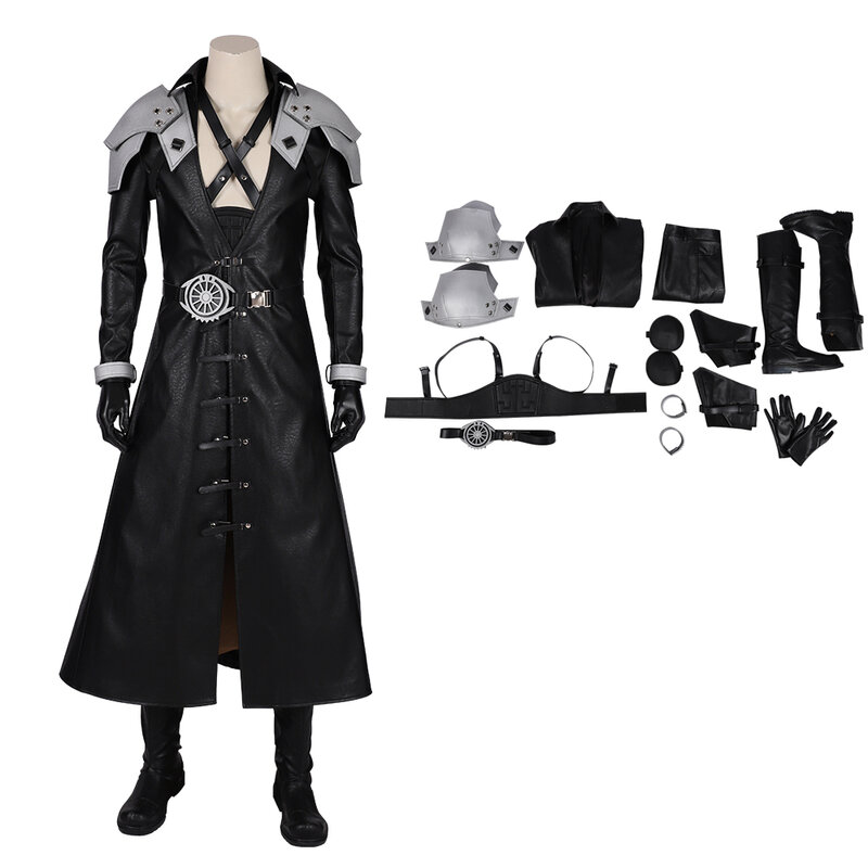Game FF7 Remastered Safiros Role Playing Costume Halloween High Quality Adult Costume Safiros Costume Customization