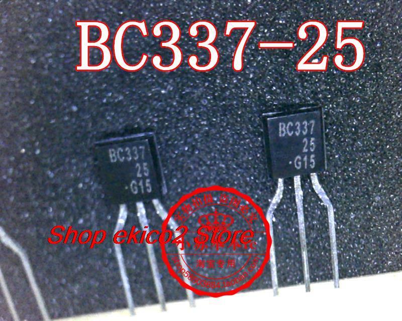 BC337-25 BC337 BC33725TA TO-92, estoque original