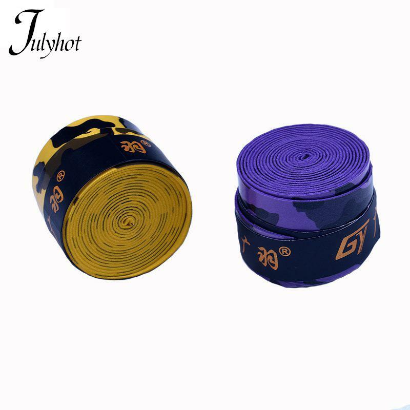 1pc Absorb Sweat Racket Anti-slip Tape Handle Grip For Tennis Badminton Camouflage Wrapping Skidproof Sweat Band 110*2.5cm