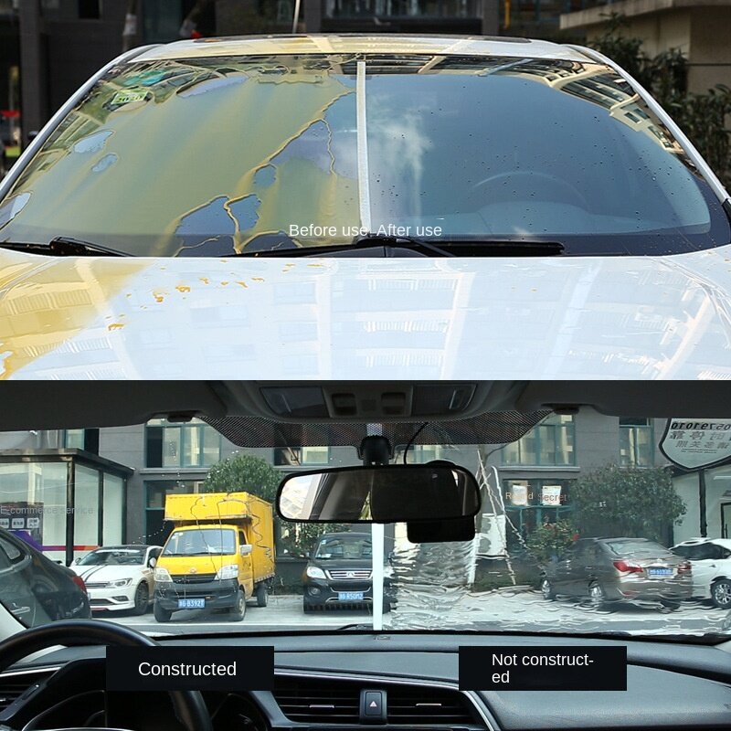 자동차 유리용 비 방충제, 비 방지 코팅제, 자동차 창문 유리 소수성 클리너, 비 방지 처리