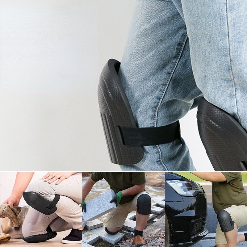 2 Buah Bantalan Lutut Busa EVA Pelindung Bantalan Lembut untuk Bekerja Bantalan Lutut Olahraga Perlindungan Diri Keselamatan Di Tempat Kerja untuk Membersihkan Berkebun