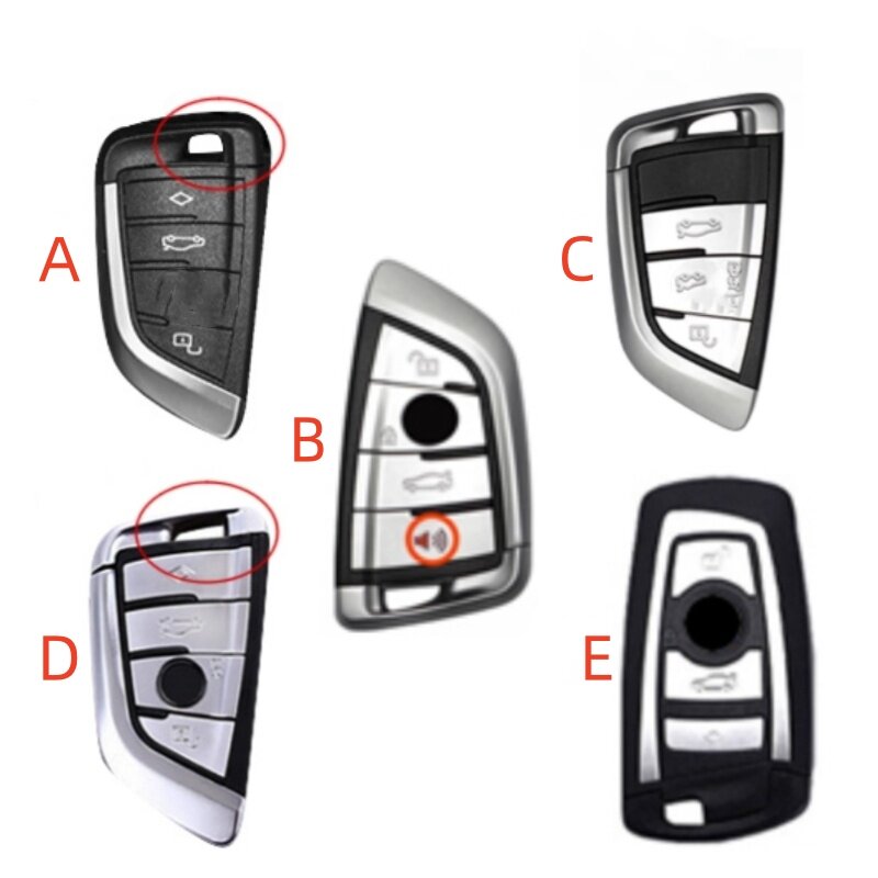 حقيبة مفتاح سيارة من جلد الغنم ، ملحقات سلسلة المفاتيح ، بي ام دبليو G20 ، G30 ، G11 ، F15 ، F16 ، G01 ، G02 ، F48 ، X1 ، X4 ، X5 ، X6 ، X7 ، 1 ، 5 ، 6 ، 7 سلسلة