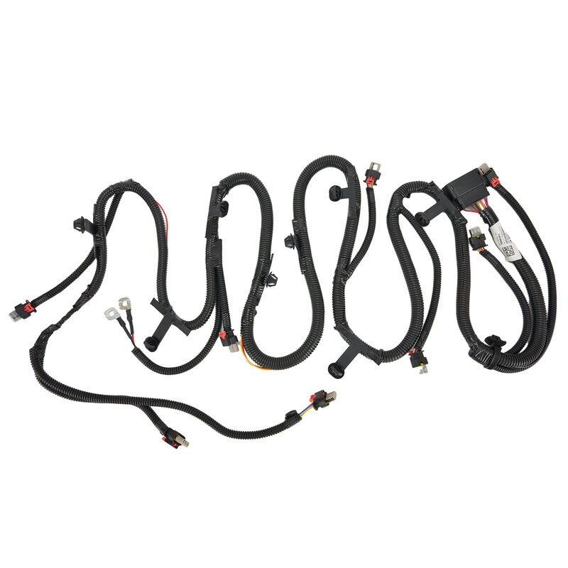 Arnés de cableado para parachoques delantero de coche, accesorio de ajuste directo, fácil instalación, alta calidad