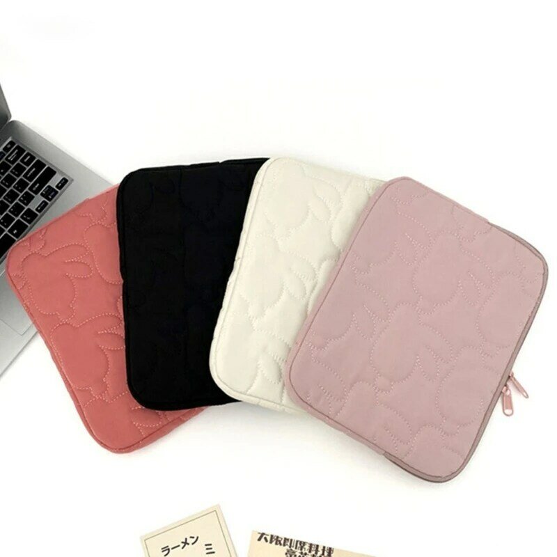11/13 Inch Cute Rabbit Laptop Sleeve Bag Protective Bag Tablet Cover Notebook Storage Bag for Women Girls