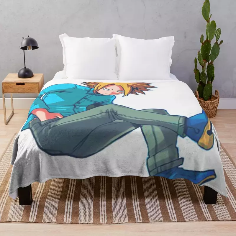 Kaminari Denki, дизайнерское одеяло, пушистые мягкие диваны, пушистые одеяла