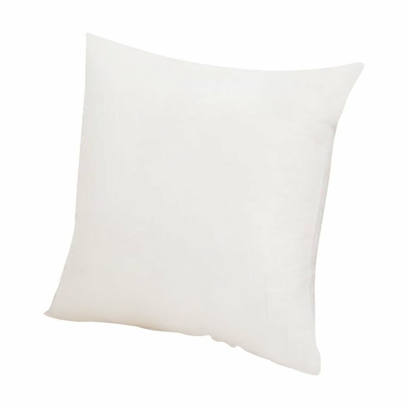 100% bawełniana standardowa biała poduszka z poduszką z poduszka pod plecy rdzeniem fotelik samochodowy wystrój wnętrza domu poduszki 45x45cm