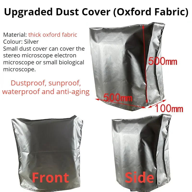 Grande Microscópio Capa Dust, lente protetora, tecido Oxford, sombra à prova de umidade para Laboratório