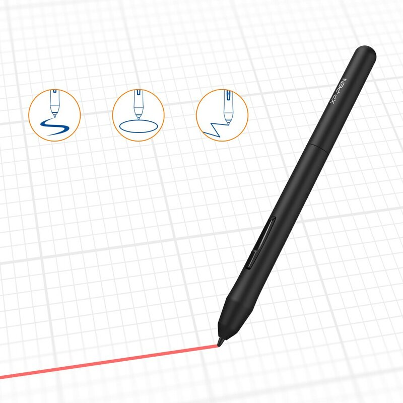 Tablet de Desenho XPPen G430S Tablet Gráfico com 8192 Níveis de Pressão Bateria Stylus 4x3 Polegada Tablet para Windows Mac