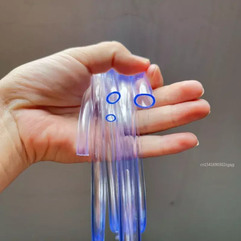Mangueras transparentes de plástico PVC para bomba de agua, tubos de alta calidad para acuario, 3, 4, 5, 6, 8, 10, 12mm, manguera de jardín, 1M, 3M, 5M, 5M