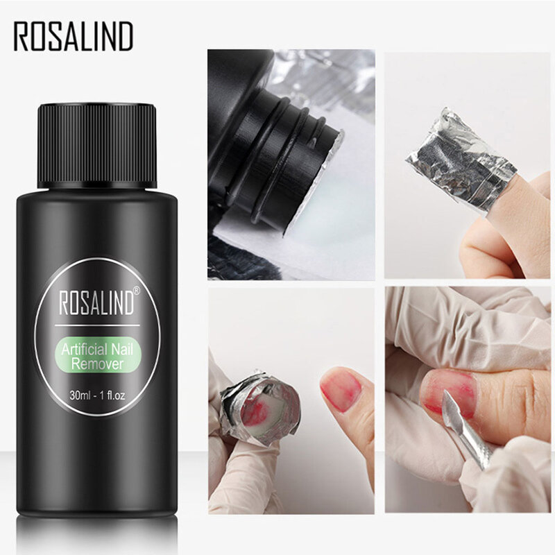 30ml nail polish remover UV Gel Polish Remover Cleanser Fluid  Manicure Clean Nail Art UV Gel Polish Remover