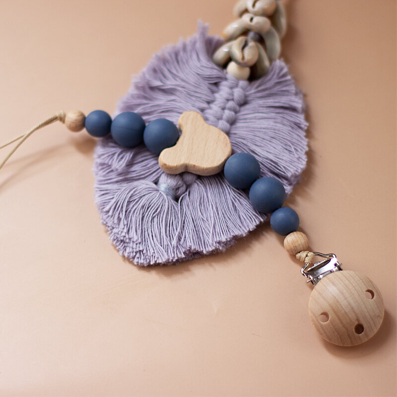 Tétine en bois avec nom personnalisé pour bébé, perle en silicone, pendentif TeWindsor, cadeaux pour nouveau-né