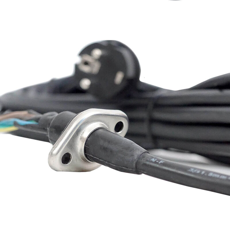 Premium 8.8m CableSupply Line For Dirty Water Pump Submersible Pump Oval Sheet Metal Cable Supply Line Outdoor Hot Tubs Parts