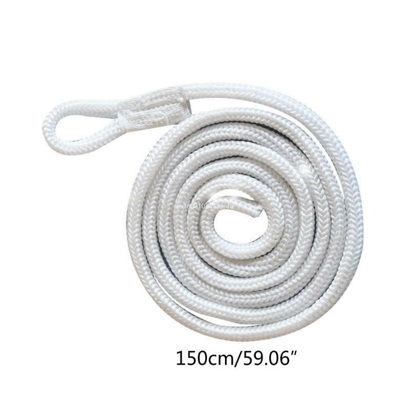 5FT Boat Yacht Lines Double Braided Bumper Whips Rope Docking For Canoe Crafting Dropship