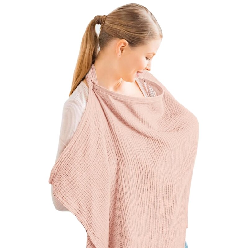 Полотенце для грудного вскармливания для мамы, хлопковое покрытие для детского кормления, защитное детское полотенце для навес