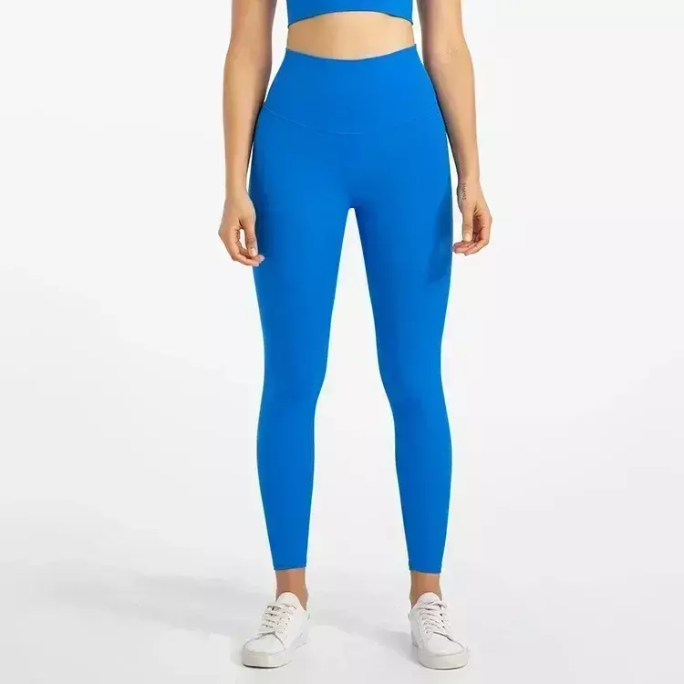 Limão Align-calças de ioga ultra macias para mulheres, calças atléticas, cintura alta, sem linha de costura frontal, alongamento esportivo, leggings de ginástica