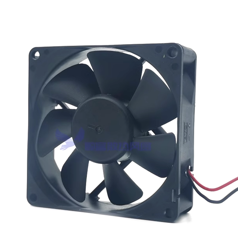 New DC 18V fan 80 * 80 * 25mm 18V 8025 2-wire 8cm barbecue stove fan DC cooling fan