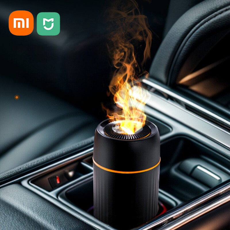 Xiaomi Mijia новые увлажнители автоматический спрей автомобиль пламя диффузор красочный свет интеллектуальный ароматерапия машина увлажнитель подарок