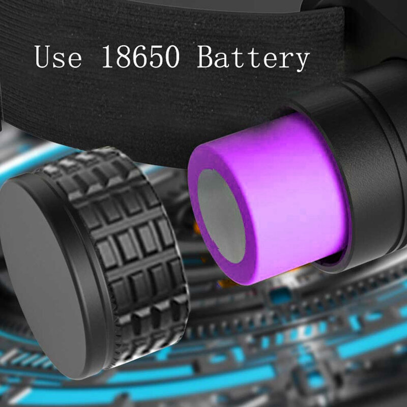 Xml l2-LEDライトブレスレット,USBタイプc,常夜灯,ランニング,釣り,手首用懐中電灯