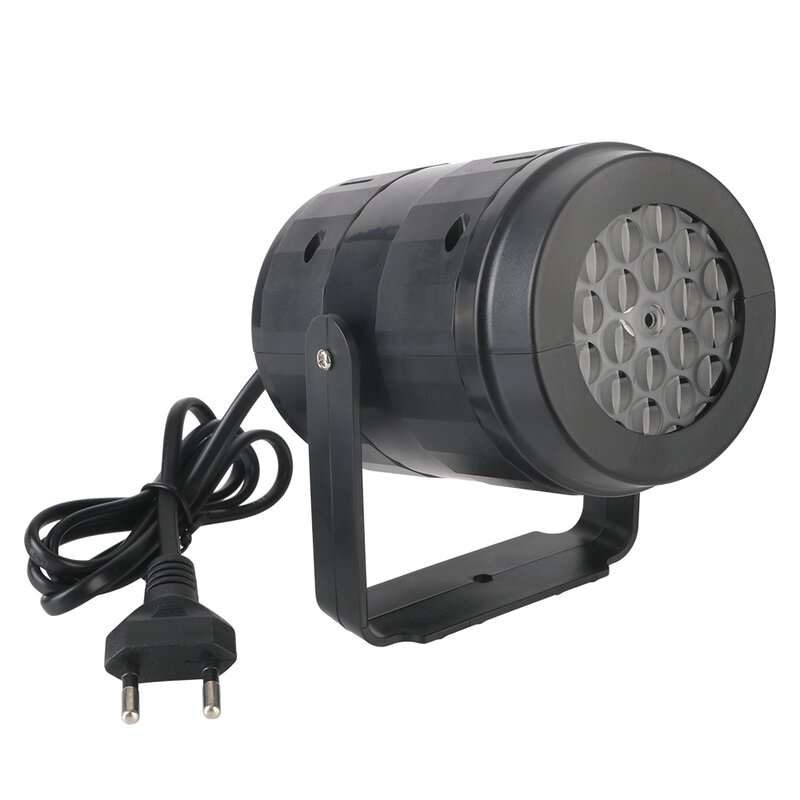 AC 85V-260V EU Plug Laser LED Projection Light For Chrimas Holiday Party 16 Patterns Rotating Holder Automatic RGB Lighting