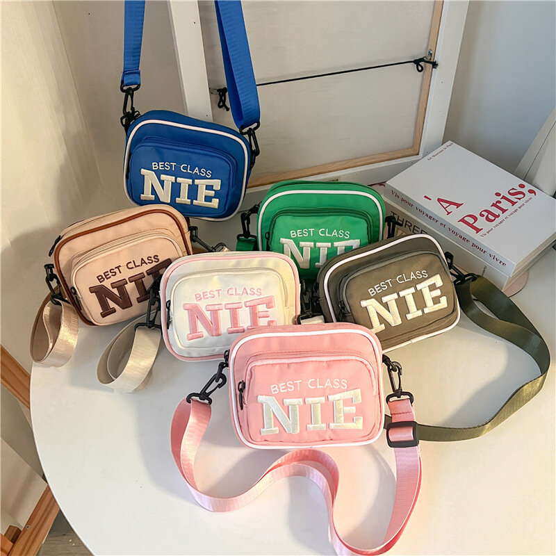 2024 New spring and summer decorative bag for boys and girls mini compact baby shoulder bag fashionable children Crossbody bag