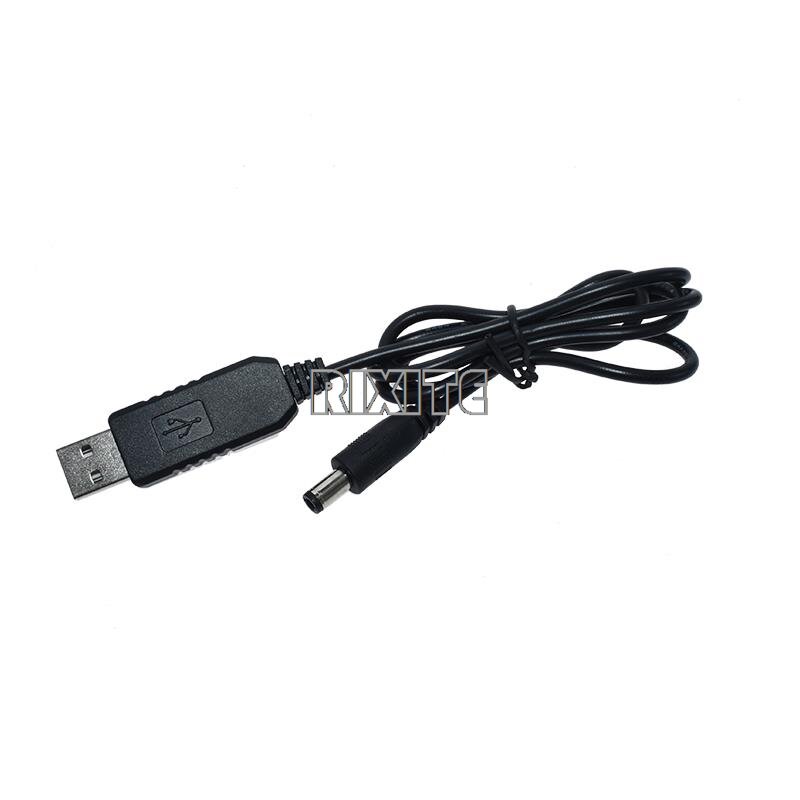 USB Power Boost kabel DC 5V do DC 9V / 12V do ładowania kabel zasilający moduł Boost konwerter USB kabel Adapter 2.1x5.5mm wtyczka